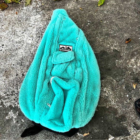 Kavu Bags Kavu Rope Fuzz Faux Fur Sling Bag Crossbody Backpack